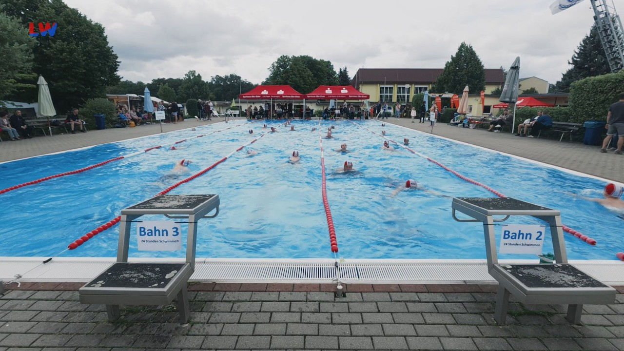 Tröbitz: Zehntes 24-Stunden-Schwimmen