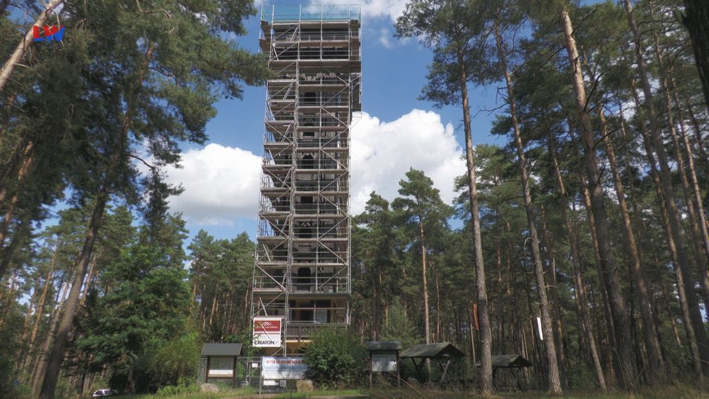Gröden: Sanierung Heidebergturm fast abgeschlossen