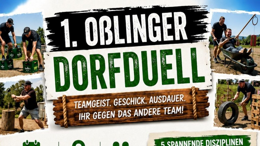 Oßling: Erstmals Dorf-Duell beim Heimat- und Vereinsfestes
