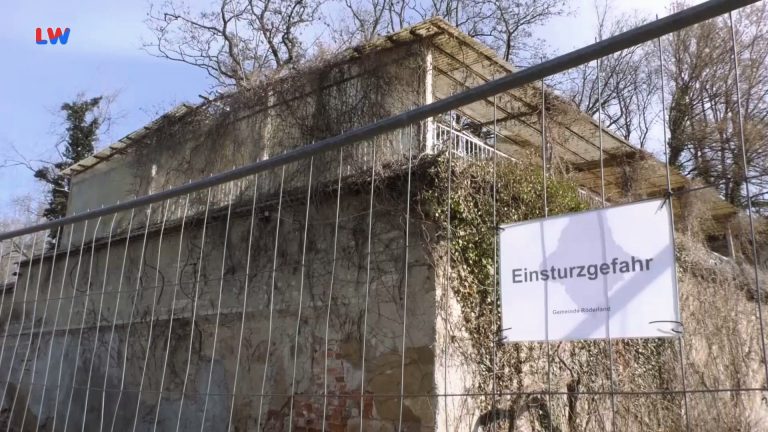 Saathain: Mauer der Schlossruine eingestürzt