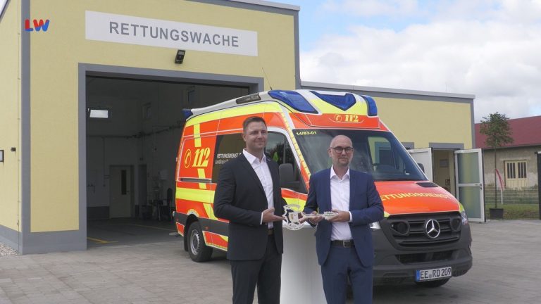 Großthiemig: Neue Rettungswache eingeweiht