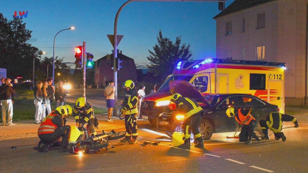 Spremberg: Crash mit Simson