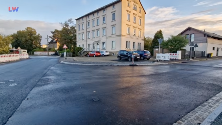 Radeberg: Bauarbeiten auf der Güterbahnhofstraße werden fortgesetzt
