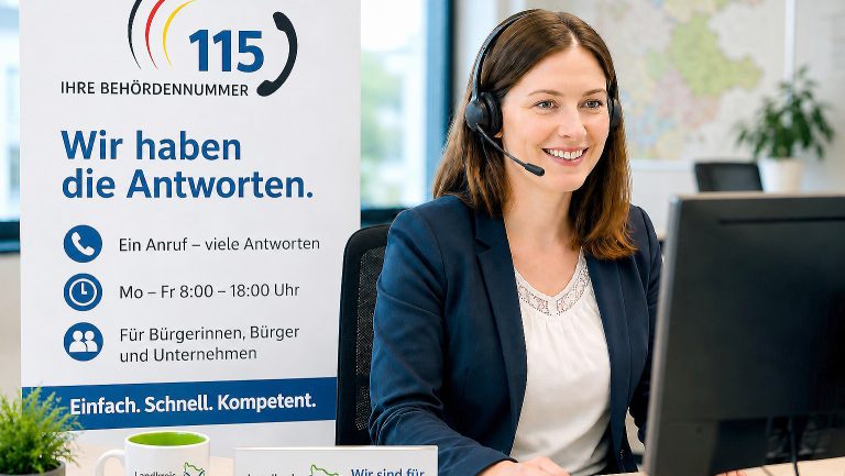 LK Elbe-Elster: Endlich einheitliche Behördennummer