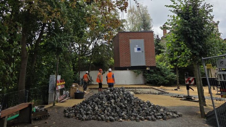 Löbau: Neue öffentliche Toilette am Nicolaiplatz