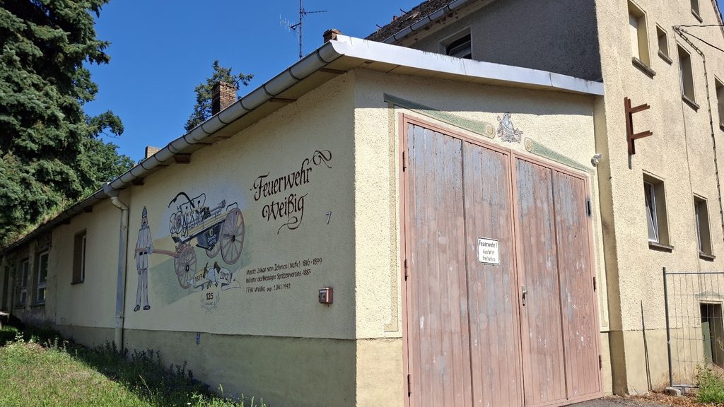 Oßling OT Weißig: Neues Gerätehaus für die Feuerwehr