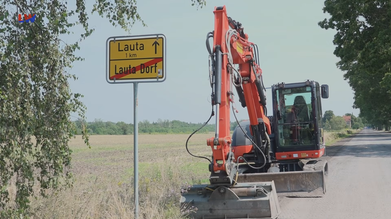 Lauta: Vorzeitige Verkehrsfreigabe der B96