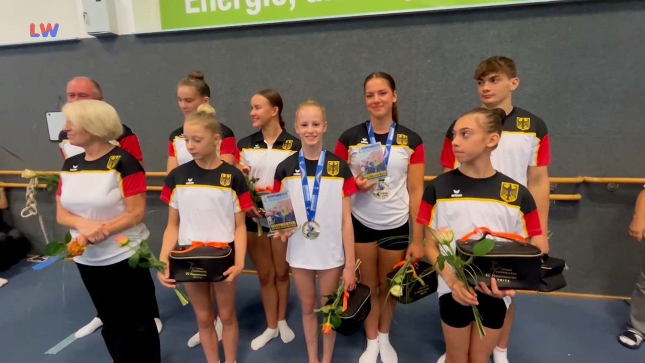 Hoyerswerda: Gold und Spitzenplatzierungen bei der Sportakrobatik-WM in Italien