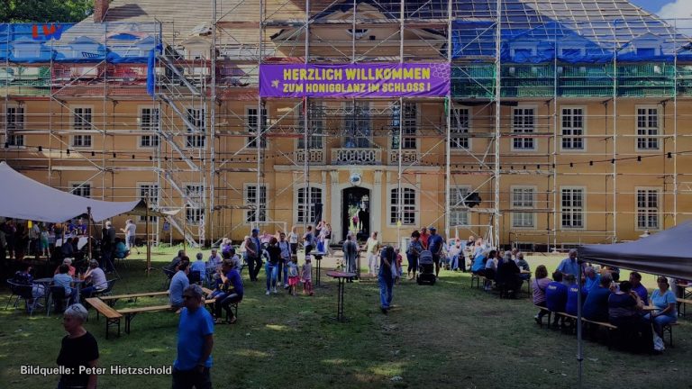 Pulsnitz OT Oberlichtenau: Honigglanz im Barockschloss