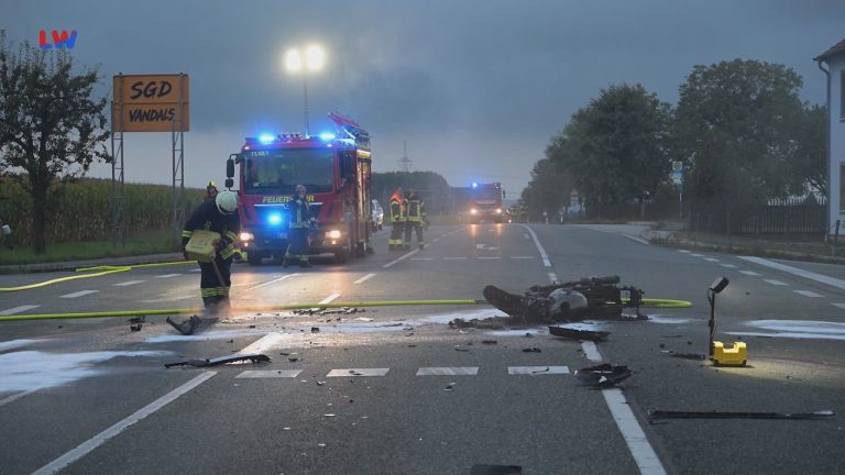 Strahwalde: Schwerer Verkehrsunfall