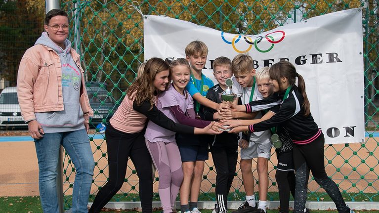 Spremberg: Hortkinder messen sich beim Biathlon