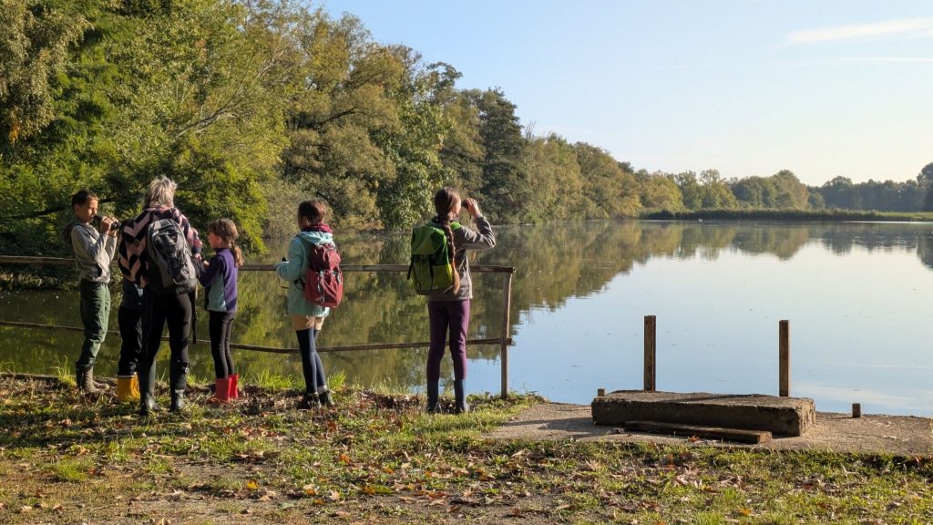 Königswartha OT Entenschenke: Junge Naturwächter erkunden Teichgebiet
