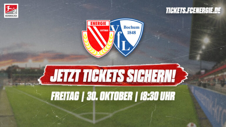 FC Energie Cottbus vs. VfL Bochum 1848