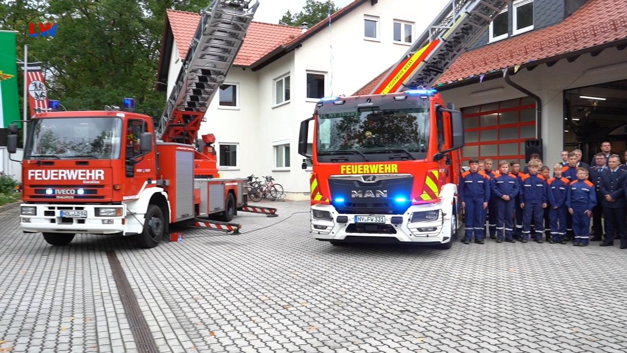 Niesky: Neue Feuerwehr-Drehleiter wurde in Dienst gestellt