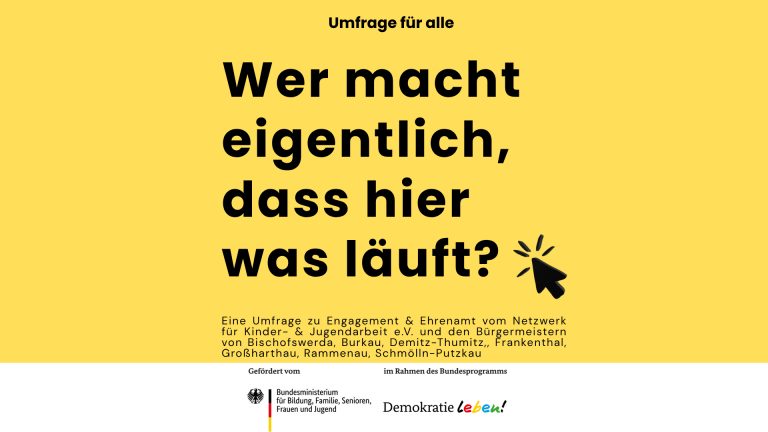 Was braucht es für Ehrenamt und Engagement vor Ort?