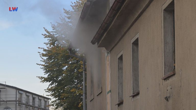 Zittau: Gebäudebrand
